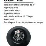 862-22 Base orbital para Lixadeira (DR3-862)