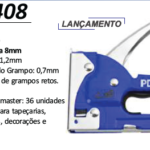 PRO-6408 Grampeador Manual grampo Reto