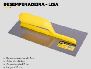 DESEMPENADEIRA - LISA    COD: 3000